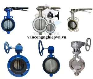 Các loại van bướm trong công nghiệp