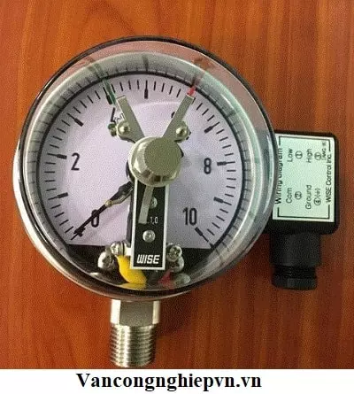 Đồng hồ đo áp suất 3 kim Wise