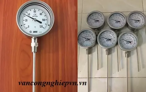 Đồng hồ đo nhiệt độ chân đứng