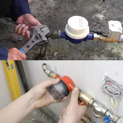 Đồng hồ nước tự quay lỗi ro lắp đặt đồng hồ đo nước sai kỹ thuật