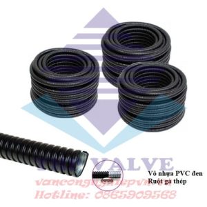 Ống ruột gà lõi thép bọc nhựa PVC