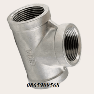 Tê ren inox