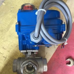 Van bi ba ngã điều khiển điện