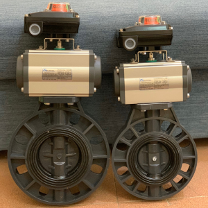 Van Bướm Nhựa Điều Khiển Khí Nén