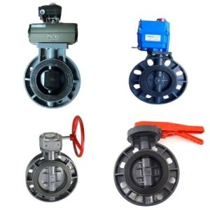 Van bướm nhựa PVC, UPVC, CPVC