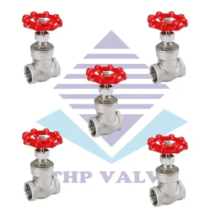 Van cầu inox lắp ren