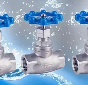 Van cầu inox lắp ren