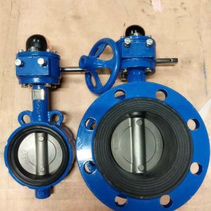 Van bướm 2 mặt bích  (Butterfly valve flange end) chính hãng - giá tốt