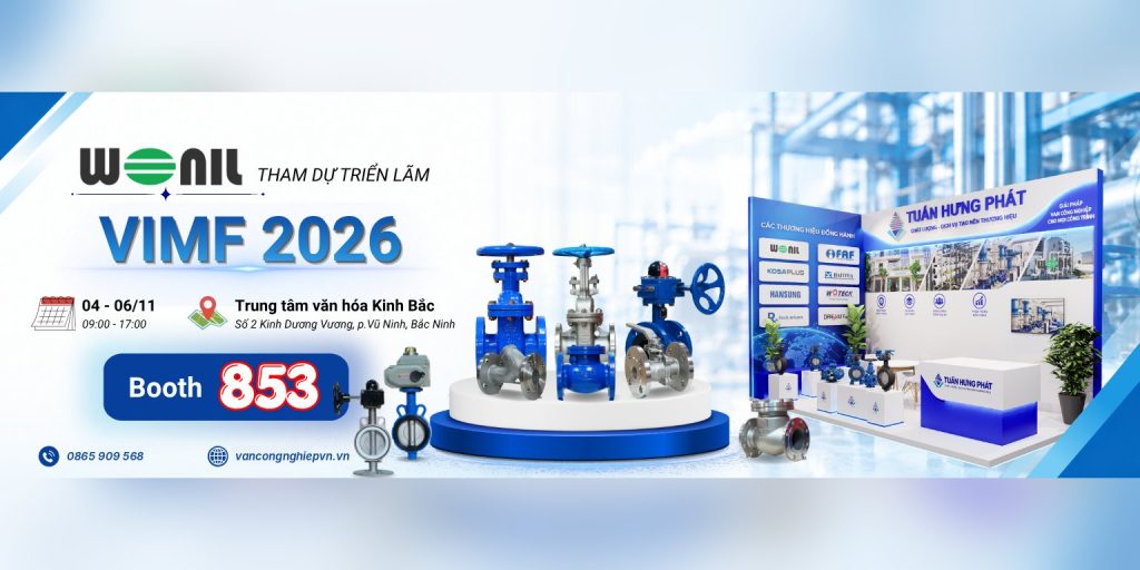 Tuấn Hưng Phát tham dự triển lãm VIMF 2026 Bắc Ninh - gian hàng 853